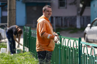 Субботник на ул. Степанова, 29 - Управляющая компания «ЖСО», Фото: 2