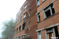 В Скуратово загорелось заброшенное училище, Фото: 15