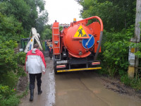 Работы по ликвидации подтопления в Тупике реки Воронки, Фото: 9