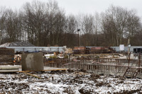 Как строят цех механического обезвоживания для очистных в Туле, Фото: 10