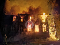 Крупный ночной пожар в Туле, Фото: 2