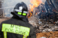 Пожар на Скуратовской , Фото: 17