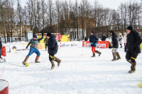 В Туле прошел первый турнир по футболу в валенках: фоторепортаж, Фото: 20