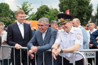 Дмитрий Миляев посетил праздничные площадки Дня России , Фото: 2