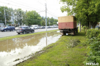 На Зеленстрое затопило трамвайные пути, Фото: 6
