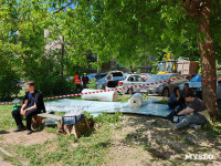 Поврежденные БПЛА дома в Туле, Фото: 26