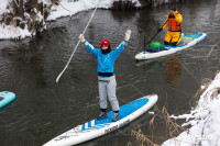 Зайцы на огромных сапах, Бабки-ёжки и индеец на каяке: почти 200 «идиотульцев» проплыли по Вашане, Фото: 160