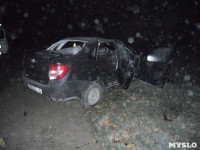 Авария на трассе Тула-Новомосковск ночью 6 октября, Фото: 1