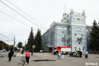 Пожарные эвакуировали людей из здания УМВД России по Тульской области, Фото: 74