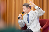 Александр Олешко и школьники , Фото: 51