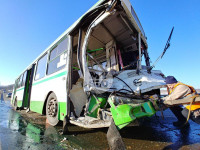Авария на трассе Тула-Щекино, 10 февраля 2020, Фото: 17