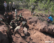 Останки бойцов в деревне Криволучье, Фото: 4