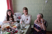 Глава администрации Киреевского района встретился с узницами фашистских концлагерей, Фото: 5