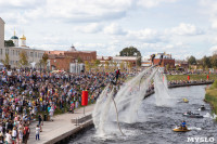 На Казанской набережной выступили флайбордисты, Фото: 54