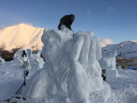 Снежные скульптуры. Фестиваль «Снеголед», Фото: 12