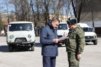 Алексей Дюмин передал военнослужащим 106-й дивизии дополнительные технику и оборудование, Фото: 8
