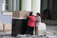 Груздев инспектирует работы в Тульском кремле. 8.09.2015, Фото: 1