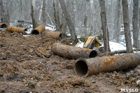 Попытка демонтажа водопроводных труб в Пролетарском округе, Фото: 8