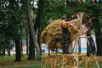 Тульский скульптор Сергей Бобков стал дипломантом фестиваля «Солома фест» в Нижнем Новгороде, Фото: 9