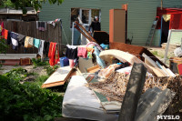 В Плеханово начали сносить дома в цыганском таборе, Фото: 71