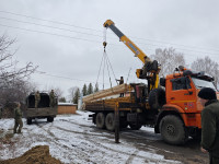 гумконвой в Курскую область, Фото: 15