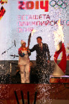 Этафета олимпийского огня. Площадь Ленина, Фото: 6