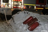 Горевший дом на ул. Пушкинской в Туле тушили шесть пожарных расчетов, Фото: 12