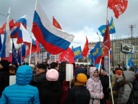 В Туле проходит митинг в поддержку Крыма, Фото: 12