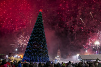 Открытие новогодней ёлки на площади Ленина, Фото: 53