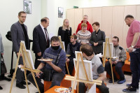 Депутаты облдумы посетили учебно-тренировочный дом для людей с ограниченными возможностями здоровья, Фото: 7