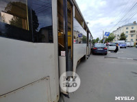 ДТП с трамваем в центре Тулы, Фото: 5