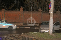 Погоня в Туле: уходя от ДПС пьяный водитель врезался в фонарный столб, Фото: 9
