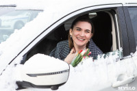 8 марта компания «Автоимпорт» дарила тулячкам-автоледи цветы, Фото: 93