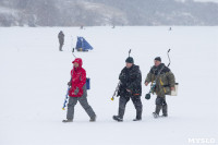 В Туле выбрали лучших рыбаков по ловле на бле­сну со льда, Фото: 31