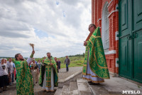В восстановленном приделе храма Куликова поля состоялось первое богослужение, Фото: 79
