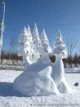 Фестиваль снежной скульптуры в Китае, Фото: 8