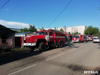 Пожар на ул. М. Горького в Туле, Фото: 5