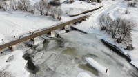 В Туле МЧС взорвали лёд на реке Дон: видео, Фото: 1