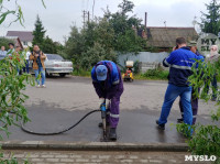 В тульском Мясново разрыли дорогу, чтобы отключить нарушителю газ, Фото: 8