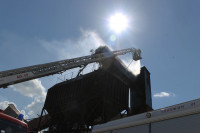 Пожар на хлебоприемном предприятии в Плавске., Фото: 28