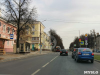 На улице Металлургов в Туле запретили остановку и стоянку, Фото: 22