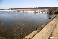 В Щекинском районе затопило мост, Фото: 15