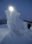 Снежные скульптуры. Фестиваль «Снеголед», Фото: 4