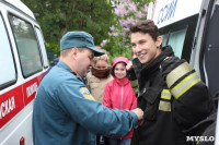Тульские спасатели провели урок для юнармейцев, Фото: 2