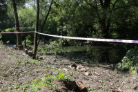 Спасатели приступили к расчистке берегов реки Воронки в Туле: фото, Фото: 7