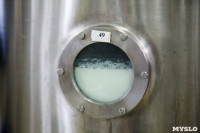 Молоко можно увидеть только через маленькое окошко, все производственные процессы закрыты для безопасности продукции., Фото: 29