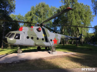 В Парке Памяти и Славы в Новомосковске открылась выставка боевых вертолетов, Фото: 6