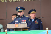 Командиру Тульского соединения ВДВ гвардии полковнику вручили боевое знамя, Фото: 15