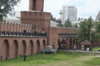 Установка шпиля на колокольню Тульского кремля, Фото: 38