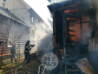 В Южном переулке Тулы загорелся частный дом, Фото: 6